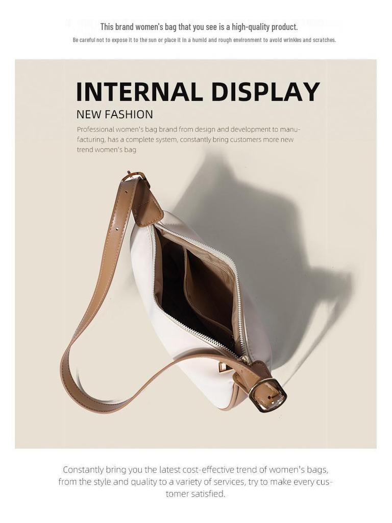 Damen High-End Modische Umhänge-Crossbody-Tasche mit großer Kapazität