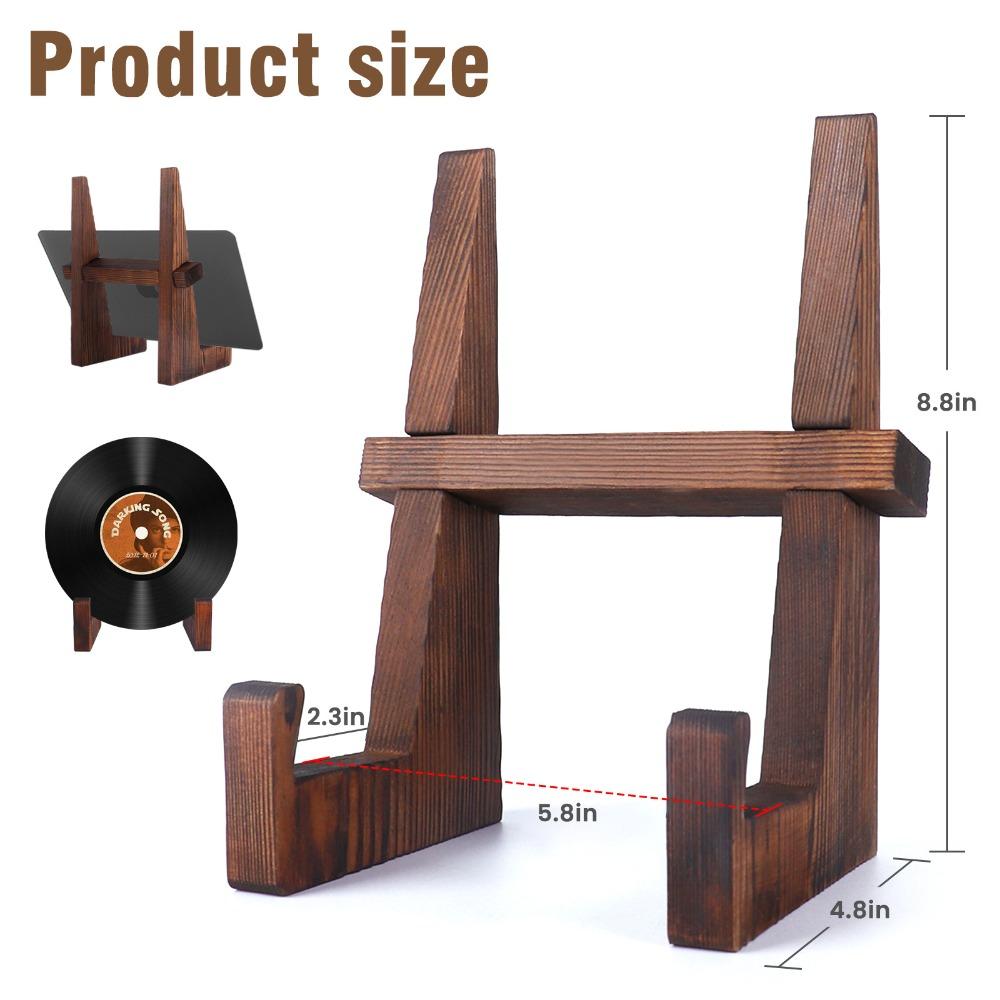 Vintage Wooden Cookbook Holder Multifunctional Display Stand Book Stand Table Easel Book Reading