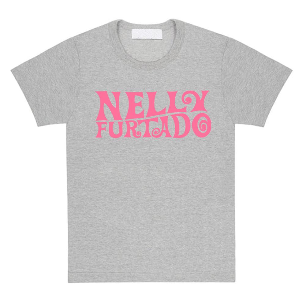 Nelly Furtado T-shirt Graphic Printing Short Sleeve Women Tee-shirt Fashion Ropa De Mujer Summer Clothes Cotton Soft O-neck Tops
