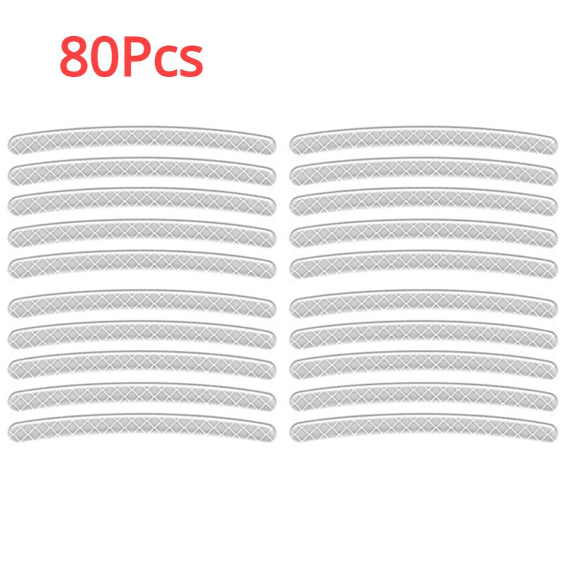 80Pcs Car Wheel Hub Reflective Sticker Night Safe Driving Tire Rim Luminous Decal Stickers Auto Motorcycle Styling Decor Decals