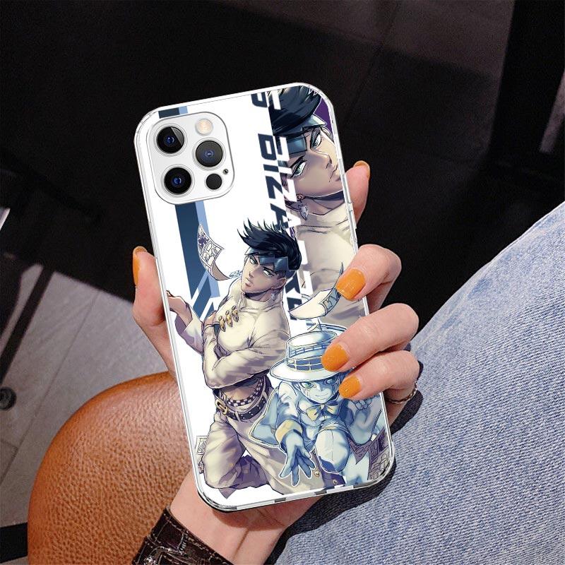 JoJo Bizarre Adventure Anime Phone Case For iPhone 17 Air 16 Pro Max 16E 15 + 14 Plus 11 12 13 Mini 7 8 SE Gift Print Cover Fund