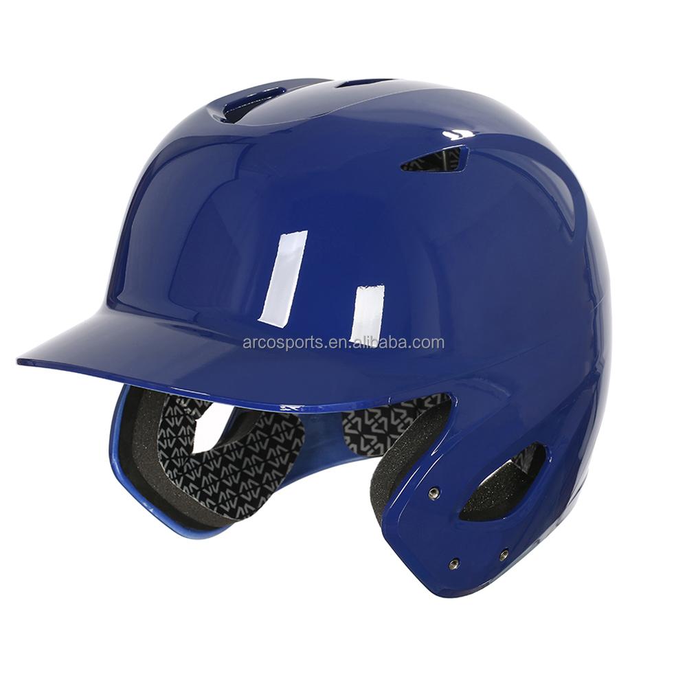 High Quality ABS Material Customized Sport Style Softball Helmet Standard Safety Bump Baseball Softball Batting Helmet S синий