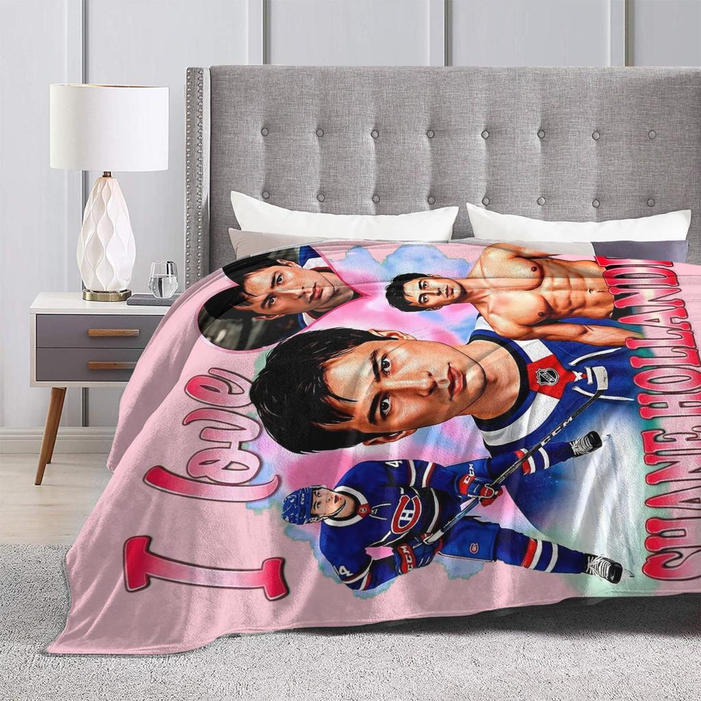 Heated Rivalry I Love Shane Hollander Blankets Fleece Air Conditioning Breathable Ultra-Soft Throw Blankets for Sofa Bedspread