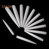 120Pcs/Bag Nail Tips Extra Long Stiletto Shape ABS Natural Thin Extending False Nails for Salon