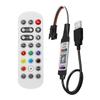 WS2811 WS2812B SK6812 RGBIC Smart LED Controller 2.4G Remote Bluetooth APP Control WS2812 RGB Pixels Led Strip Light DC5-24V