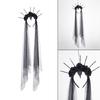 Stylish Headbands Beautiful Halloween Headdress Ornament Stylish Rose Headpiece for Party Dress Up