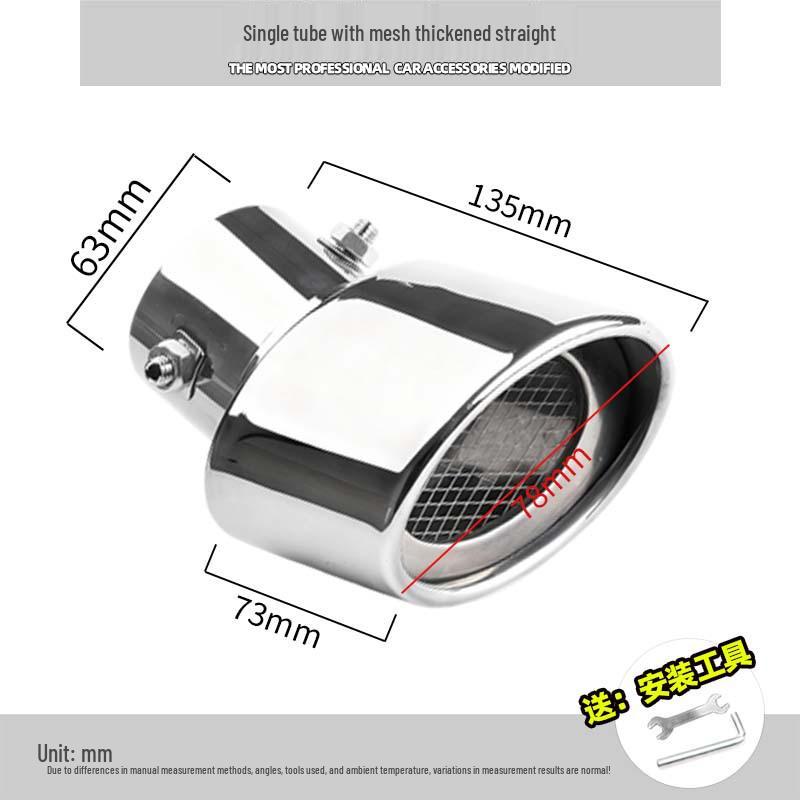 2013-2021 Mitsubishi Outlander Dual-Exhaust System: Dual-Pipe, Single-Outlet for Exhaust Modification
