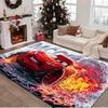 Racing car Rug Area rug for Livingroom, Bedroom, Palyroom, Chair Rug, Office Rug, Floor mat, Large Size Fan Christmas Birthday gift