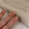 Butterfly Knot Earrings Bowknot Studs Ear Rings Ornament for Trendy Individuals