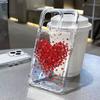 Süße Rote Herzen Klare Handyhülle für iPhone 17 16 Pro Max 15 Pro 14 Plus 13 12 11 Air 16E X XR XS 7 8 Plus Stoßfeste Rückseite
