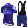 2026 Groupama FDJ TDF Cycling Jersey Sets Paris Short Sleeve Quick Dry Maillot Ciclismo Racing Bicycle Clothing