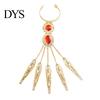 Finger Bracelet Golden 5 Long Nails Ethnic Belly Girls Dance Props Indian Thai Female Bangle Stage Performance Women