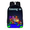 Game Cartoon Design School Bag Lightweight Backpack For Young Students