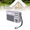   Solar Radio Portable AM FM SW Radio Support Rechargble Battery and Solar Panels Power Supply for Camping Outdoor Activities