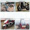 Bike Combination U Lock, Heavy Duty Bike Combination U Lock Paddle Lock for Bicycle Electric Scooter Motorcycles
