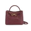 New poplar forest style woven metal rope tote bag women's portable messenger bag