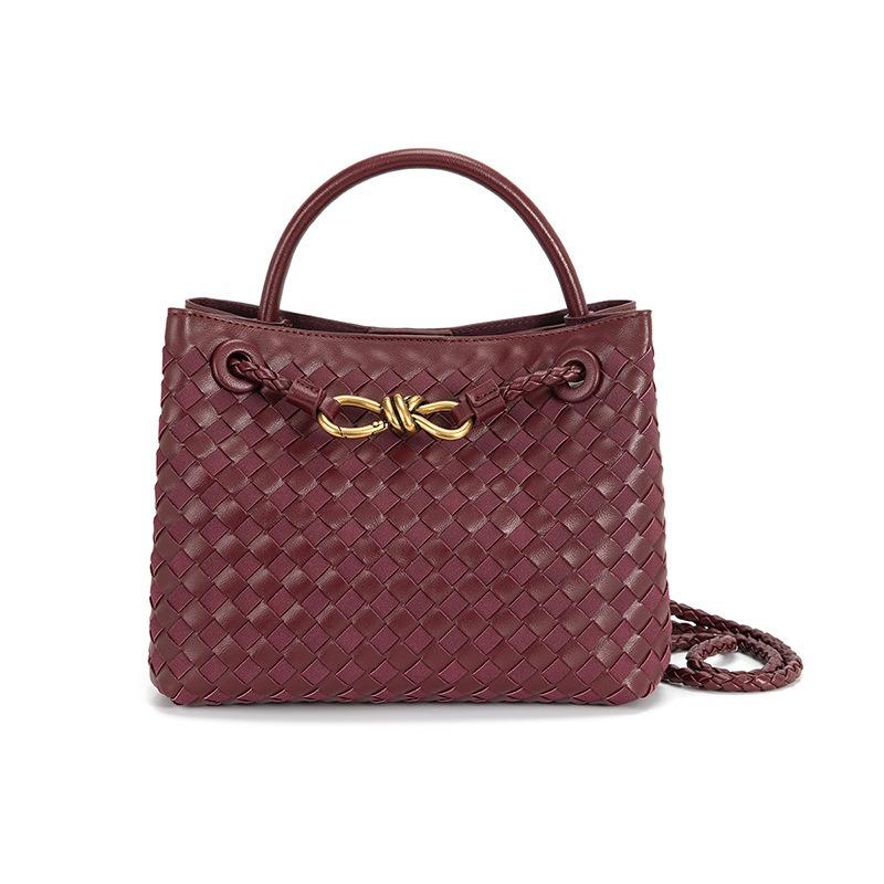 New poplar forest style woven metal rope tote bag women's portable messenger bag