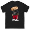 Teddy Bear Hello Streetwear T-Shirt Tshirt Mens Womens Tops Unisex Tees 100% Cotton