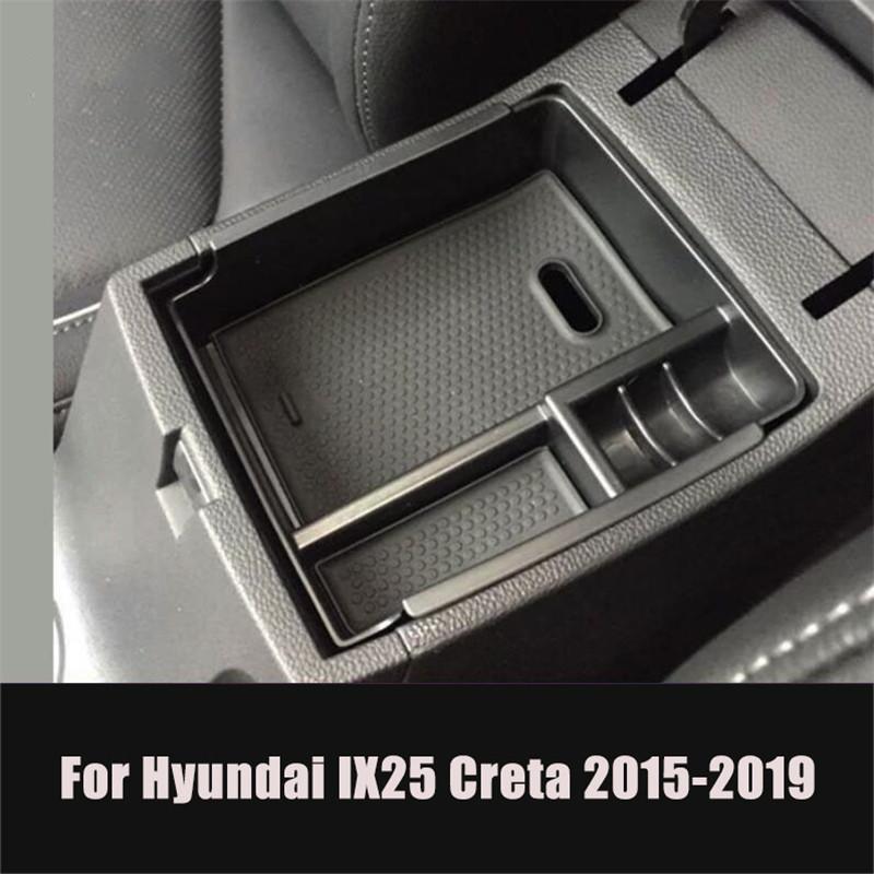 1pcs Automobile Armrest Storage Box For Hyundai CELESTA Kona Encino Tucson IX25 Creta VERNA LAFESTA Elantra iX35/TUCSON Mistra