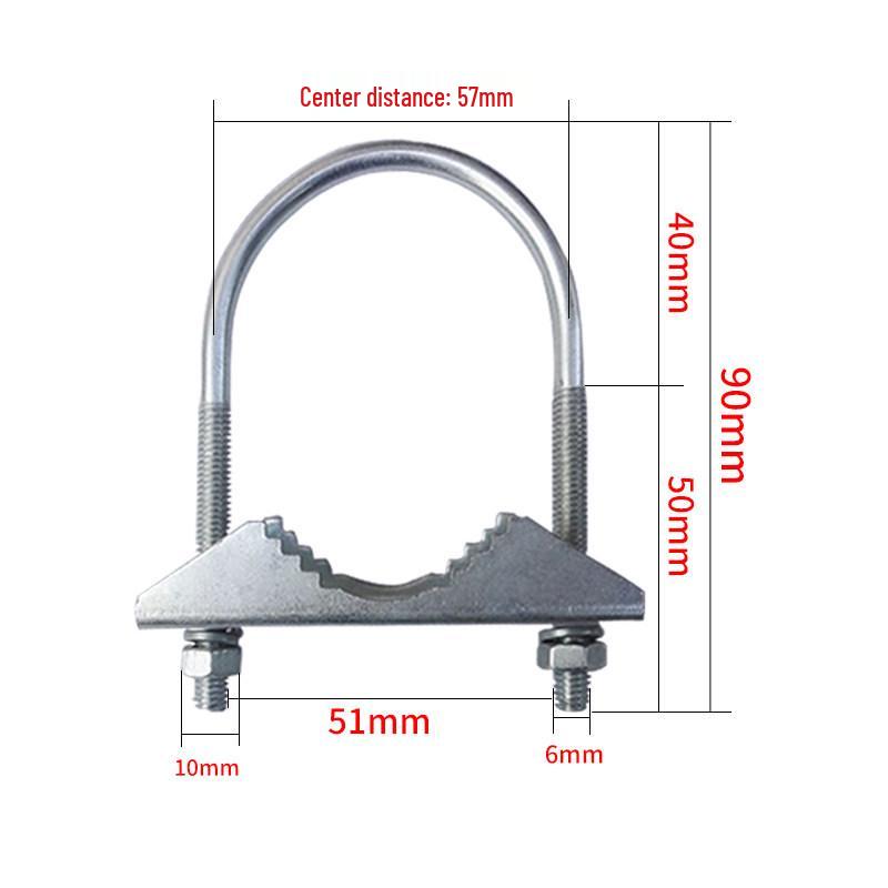 Outdoor L-Shaped & U-Shaped Bracket for Logarithmic Periodic Antenna Installation