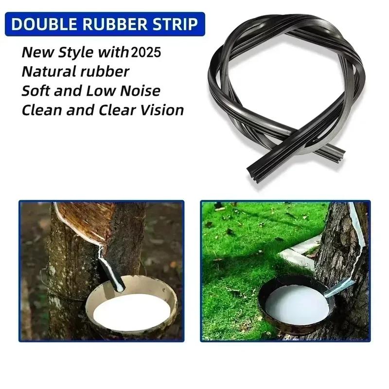 Front Wiper Accessorie Double Rubber Car Wipers for Toyota Corolla E120 E130 3 Section E110 Wagon E160 E170 E180 Verso E121 AR10