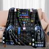 Dj Turntable Blanket Soft Comfortable All Seasons Perfect Sofa Office Naps Trips Birthday Gift Christmas Present