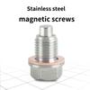 Stainless steel engine magnetic oil drain plug screw nut bolt Oil pan screw M12*1.25/M14*1.5