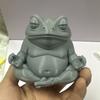 Chubby Meditating Frog Zen Frog Figurines Capybara Statue Spiritual Animal Sculpture Home Office Decor A Perfect Gift