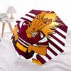 Cartoon Horse Striped Background- Automatic Opening and Closing, 8-rib Structure Portable Umbrella, Suitable for Men and Women in All Season