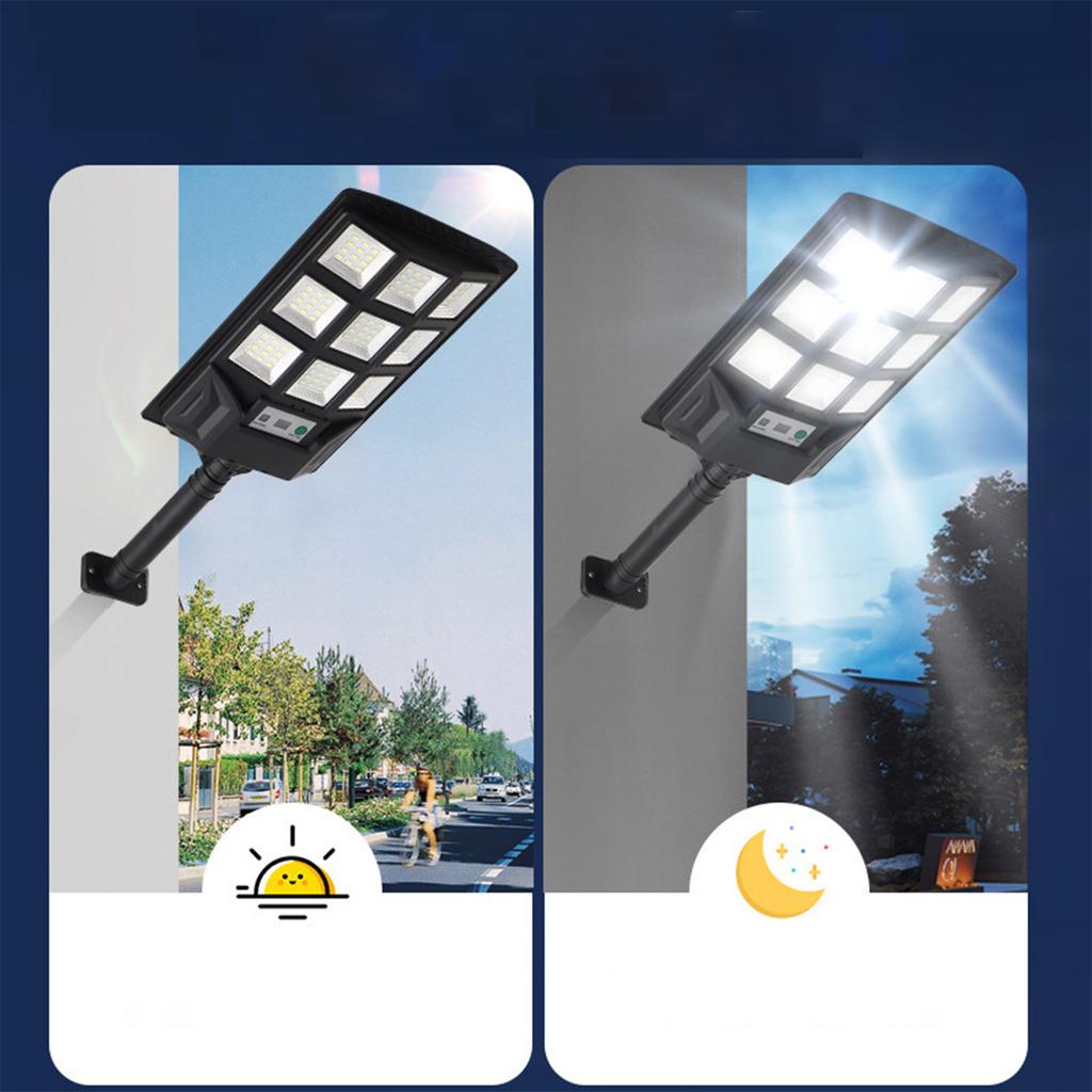 Solar Sensor Light Outdoor Waterproof Garden Light Three-sided Luminous Integrated LED Sensor Light