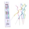 Curve Rainbow Thread Candle Creative Birthday Cake Candle Curve Candle Rainbow Candle