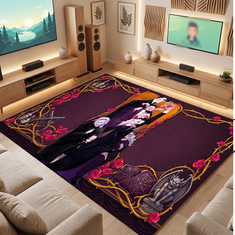 The Addams Family Rug Soft Thick Non Slip Floor Carpet for Bedroom Living Room Home Decor