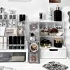 Desktop Gap Organizer Dust-Proof Transparent Multi-Layer Makeup Brush, Powder, Lipstick, and Cosmetic Drawer