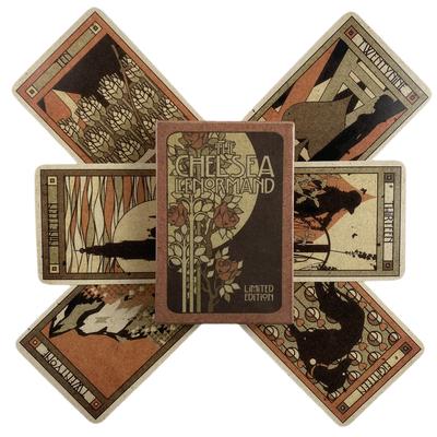2025 Stile Retrò Classici Bellissimo Nuovo Arrivo Chelsea Lenormand Carte dei Tarocchi Stile Popolare Oracolo Strega