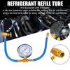 Car Air Conditioning Reparing Tools Refrigerant Recharge Hose Pressure Gauge Measuring Kit R134A  Accessories