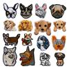 Computer Embroidery Cute Cartoon Animal Dog Ironing Seam-Free Embroidery Cloth Sticker Clothes Diy Decorative Sticker Patch Sticker