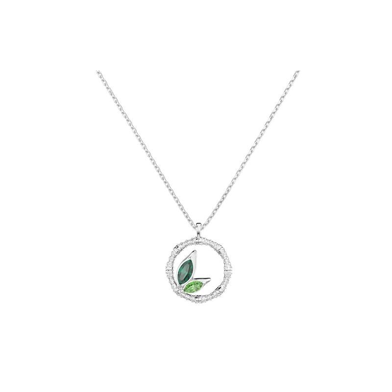 Swarovski Fashion and Personality Trend Necklace Women s Silver 5645370