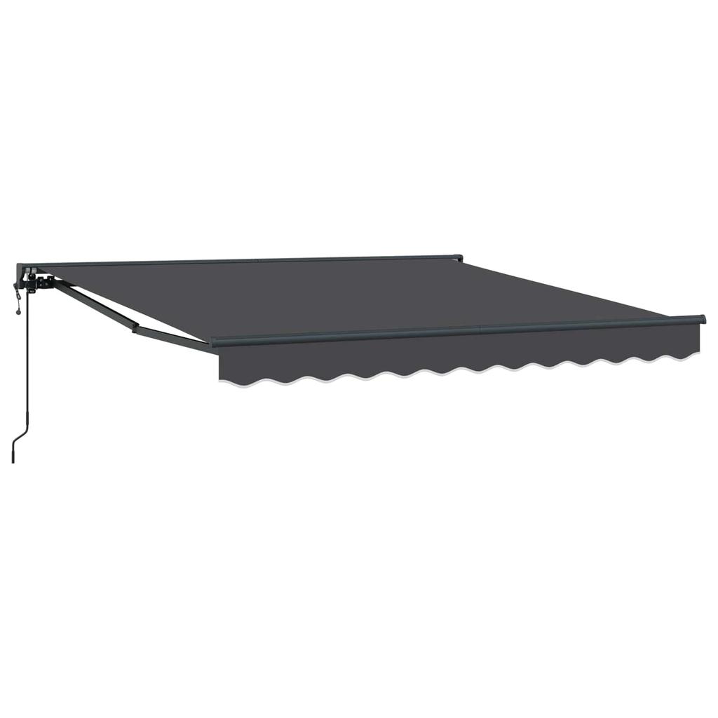 Retractable Awning Frame Anthracite 300 X 250 Cm
