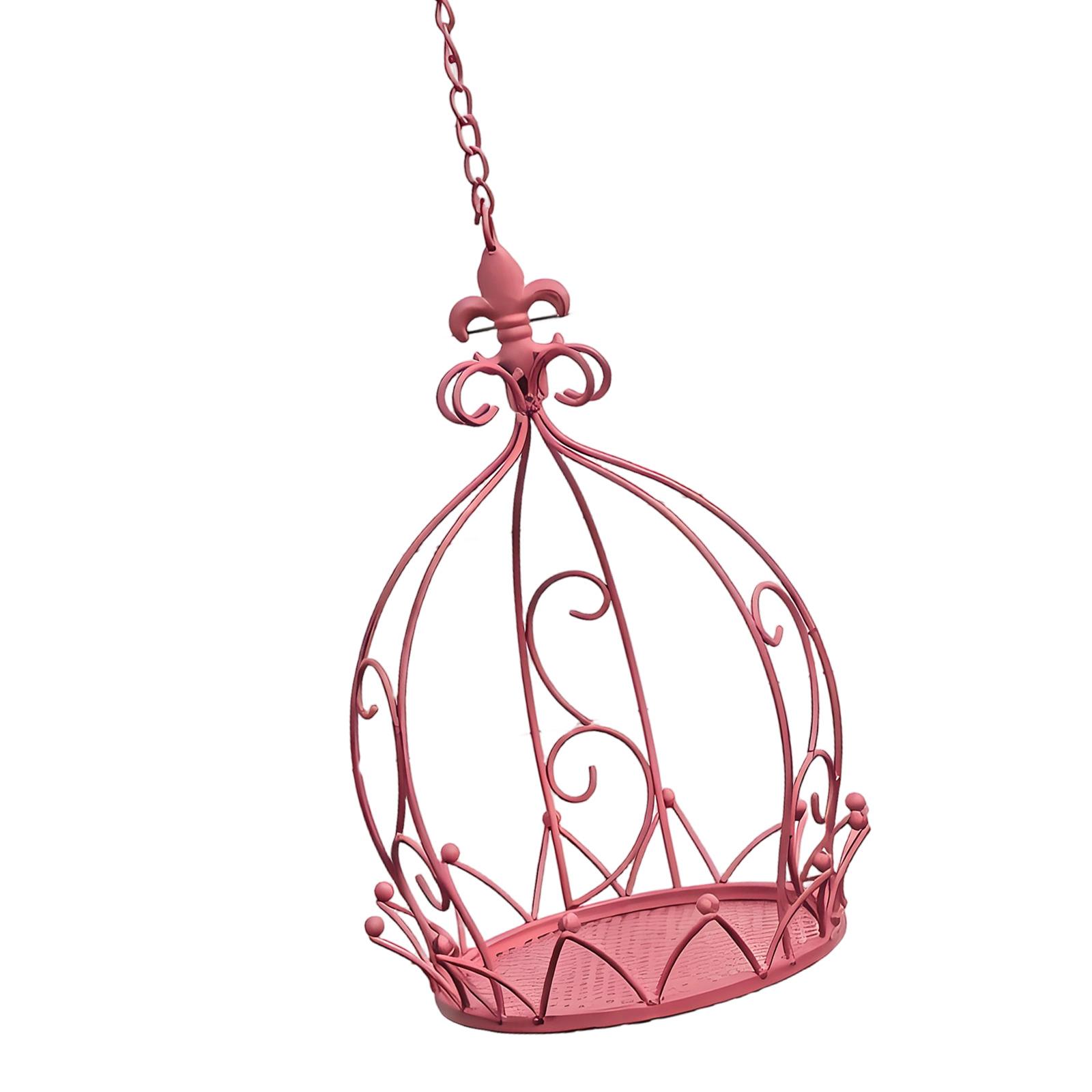 Crown Modeling Hanging Basket American Country Hanging Flowerpot Balcony Iron Art Plant Pot Scenes Garden