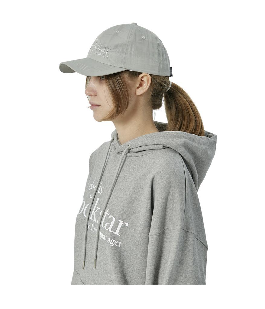 JOEGUSH Rockstar Dog Nylon Cap (Light Grey)