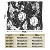Choso  Blanket Kaisens Anime Plush Funny Warm Throw Blanket for Home Spring Autumn