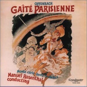 

CD MONTE CARLO OPERA ORCHESTRA, OFFENB - Offenbach: Ballet music Pleasure of TOCE3459PROMO Japan ObiClassical Used