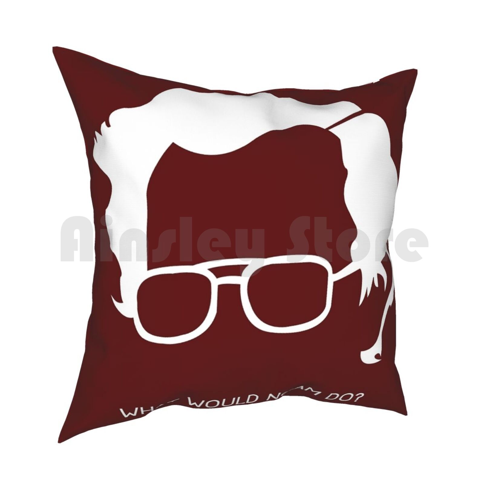 Noam Chomsky Pillow Case Printed Home Soft Throw Pillow Noam Chomsky Noam Chomsky Funny Geeky Science Thinkers 30x30cm 12x12in