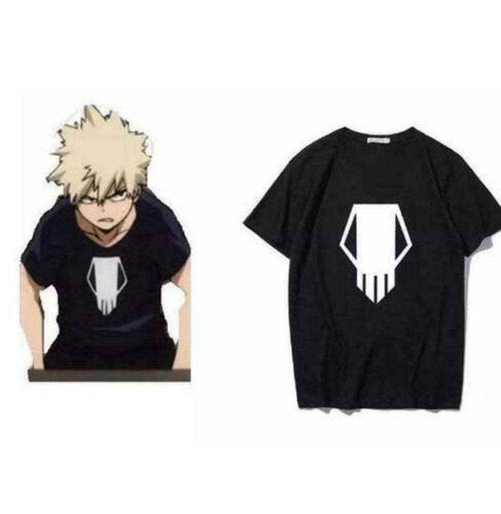 Anime My Hero Academia bakugo katsuki same cosplay T-shirt unisex XXXL
