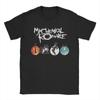 My Chemical Romance Rock Music T Shirt Summer Harajuku T Shirts Man Pure Cotton ONeck Oversized Clothing Short Sleeve Tshirt