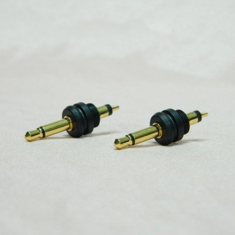 3.5mm Stereo Male Plug Connectors Plug Replacement , Gold Plate Plug for Focal Clear Elear Elex Elegia Earphone