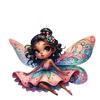 Car Acrylic Mirror Decoration Girl Series Car Interior Accessory Style Cartoon