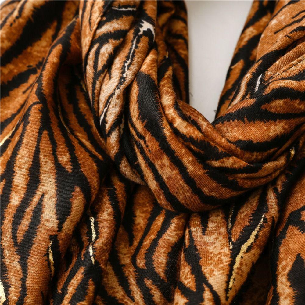 Soft Pleated Printed Scarf Viscose Lady Pashmina Hijab Wrap Floral Shawl Wrap  For Autumn Winter