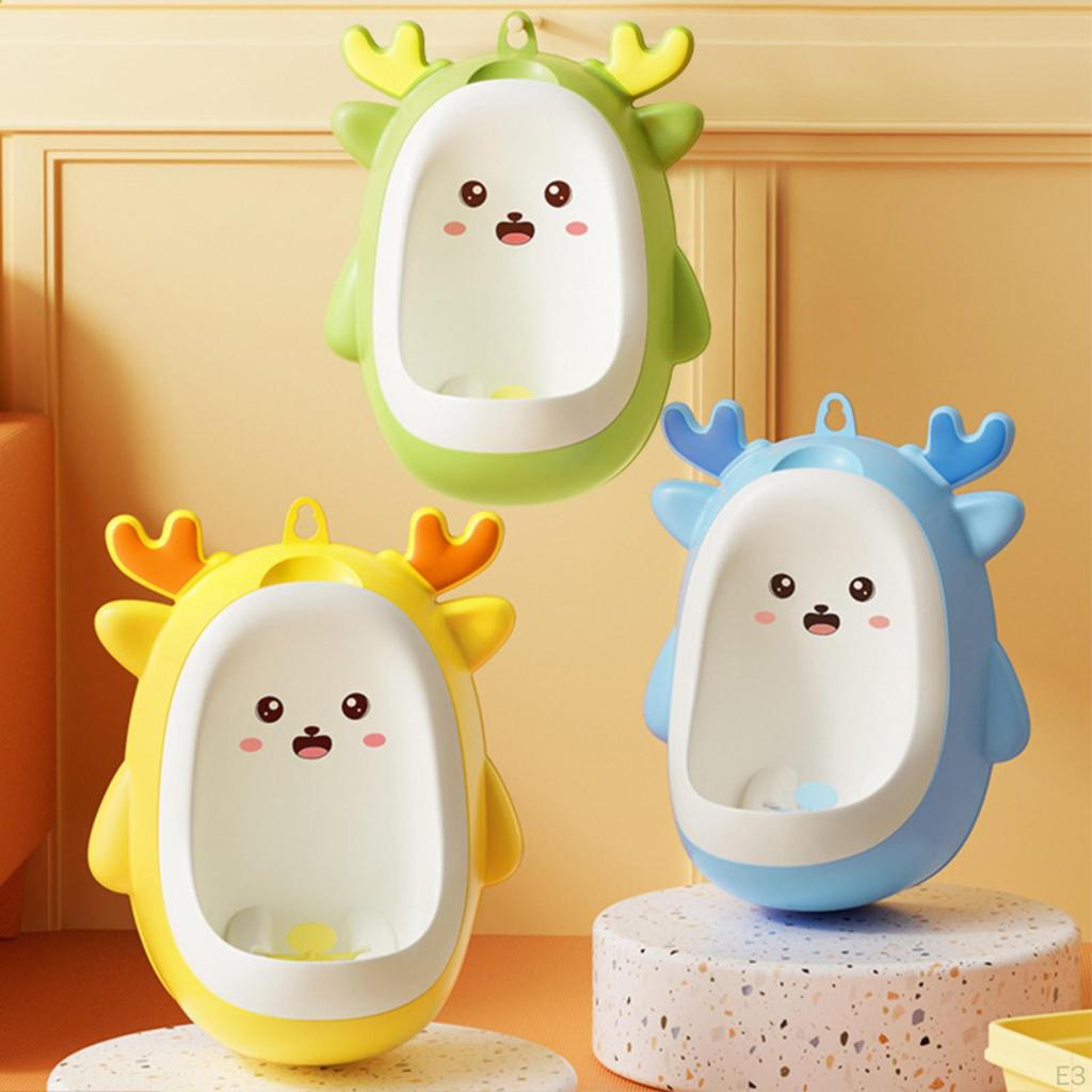 Cartoon-Urinal-Pipi-Trainer, Urinal-Toilettentraining, mit Zielscheibe, Töpfchentrainer