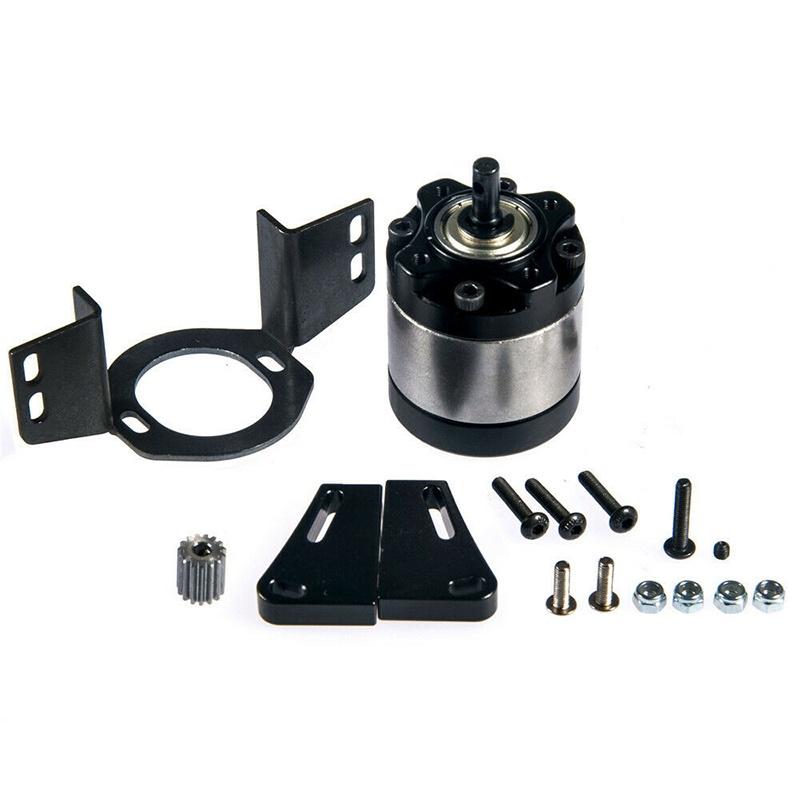 Sturdy Metal Planetary Gearbox Transmission Case For 1/10 Rc 4wd D90 Crawler Truck